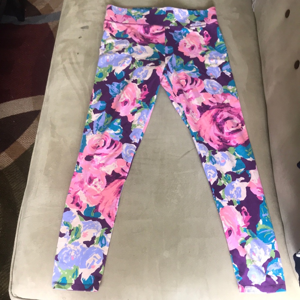 Aerie flower leggings